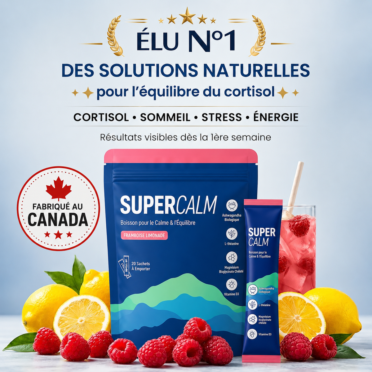 SUPERCALM - Éliminez le stress!