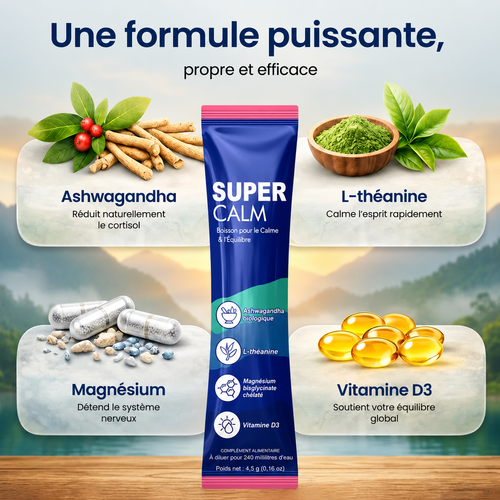 SUPERCALM - Éliminez le stress!